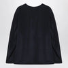 Max Mara Midnight blue silk-blend blouse