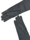 Agnona Long Leather Gloves