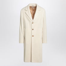  Brunello Cucinelli Ivory corduroy coat