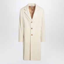  Brunello Cucinelli Ivory corduroy coat