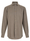 Brunello Cucinelli Herringbone Shirt