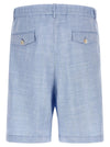 Brunello Cucinelli Chevron Bermuda Shorts