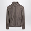 Brunello Cucinelli Taupe silk-blend jacket