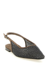 Brunello Cucinelli Precious Net Embroidery Slingback
