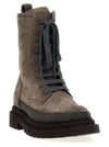 Brunello Cucinelli Monile Ankle Boots