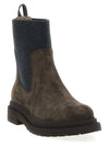 Brunello Cucinelli Precious Loop Detail Ankle Boots