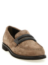 Brunello Cucinelli Precious Clamp Loafers