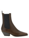 Brunello Cucinelli Precious Heel Ankle Boots