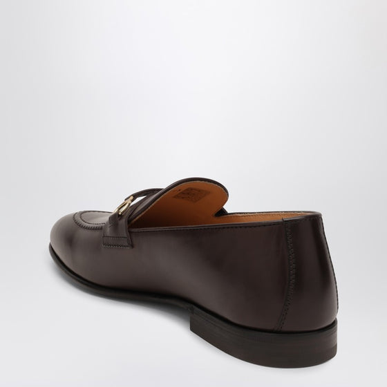 Brunello Cucinelli Brown Loafers with Bit