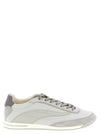 Brunello Cucinelli Techno And Nubuck Fabric Sneakers