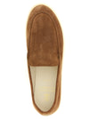 Brunello Cucinelli Suede Chevron Loafers