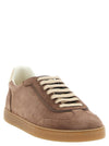 Brunello Cucinelli Brown Suede Sneakers