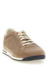 Brunello Cucinelli Knit-effect Suede Sneakers