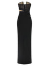 Nensi Dojaka Corsetted Draped Maxi Dress