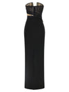 Nensi Dojaka Corsetted Draped Maxi Dress
