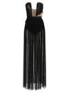 Nensi Dojaka Corsetto Draped Gown Dress