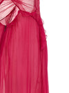 Nensi Dojaka Frilled Gown With Cutouts Dress