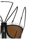 Nensi Dojaka Sheer Corset Top
