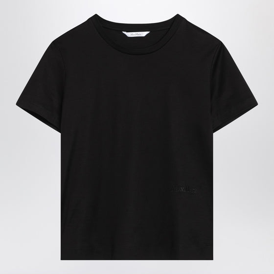 Max Mara Black cotton T-shirt