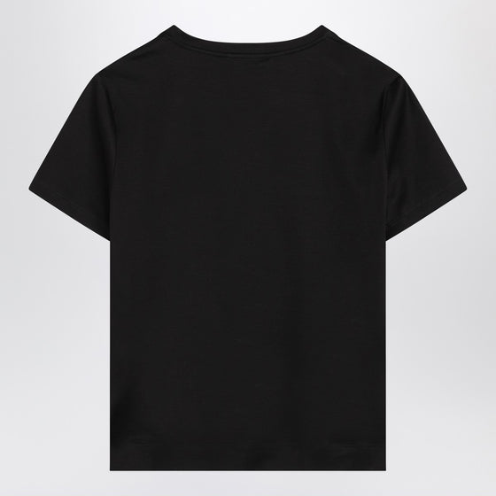 Max Mara Black cotton T-shirt