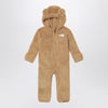 The North Face Campshire beige shearling tracksuit