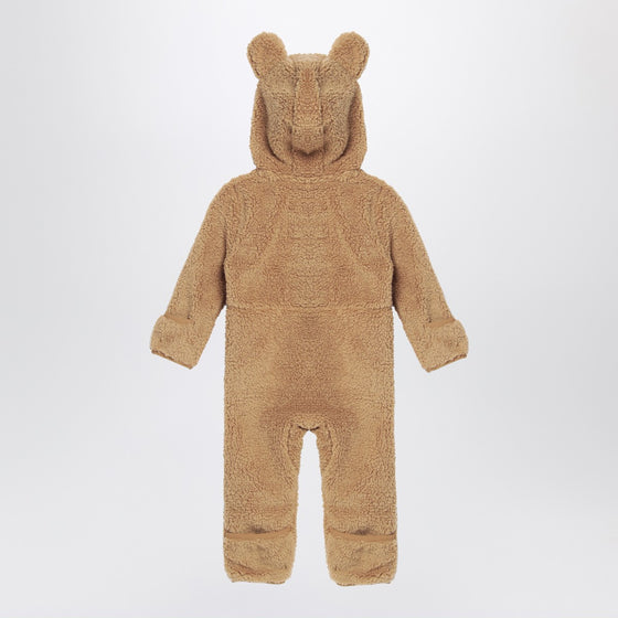 The North Face Campshire beige shearling tracksuit