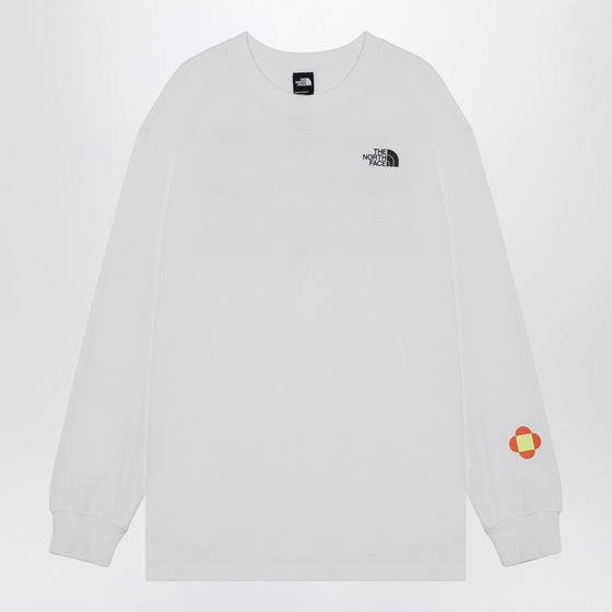 The North Face White T-shirt with TNF X Yinka Ilori print