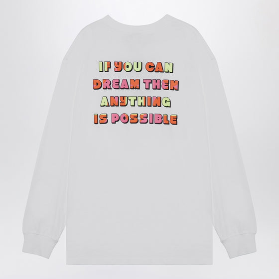 The North Face White T-shirt with TNF X Yinka Ilori print