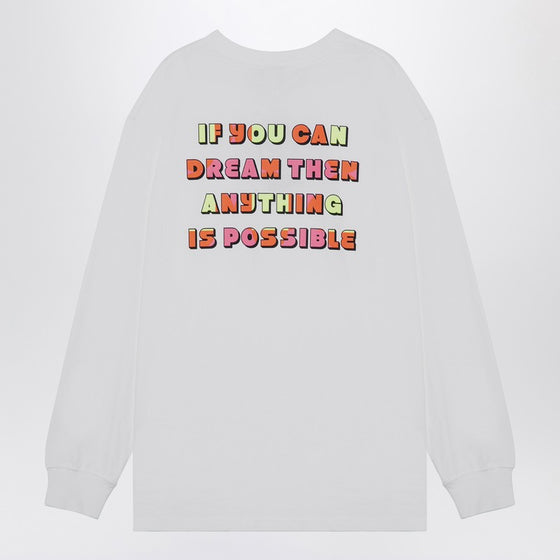 The North Face White T-shirt with TNF X Yinka Ilori print