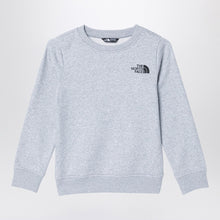  The North Face Grey plush cotton sweatshirt