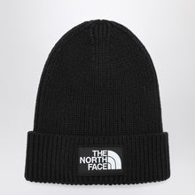  The North Face Black beanie with logo patch