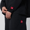 The North Face Black zip-up nylon jacket