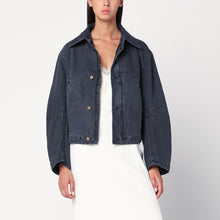  6397 Ink blue denim jacket