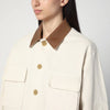 6397 Barn ivory jacket in cotton