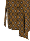 Alberto Biani Tie Print Top