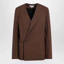  LouLou De Saison Brown double-breasted wool jacket