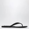 SENSO Ebony leather Nora slides