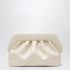 THEMOIRè Large Tia clutch in butter color