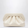 THEMOIRè Large Tia clutch in butter color
