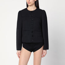  NAMACHEKO Regiment black jacket in silk blend