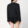NAMACHEKO Regiment black jacket in silk blend