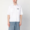 NAMACHEKO White shirt with logo patch