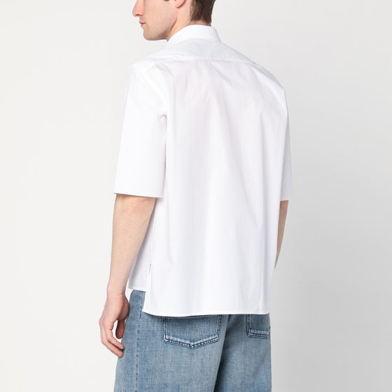 NAMACHEKO White shirt with logo patch