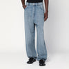 NAMACHEKO Wide jeans in light-washed denim