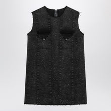  NAMACHEKO Dark grey mini dress in denim