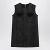 NAMACHEKO Dark grey mini dress in denim