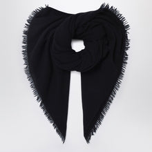  Destin Black cashmere scarf