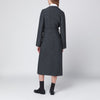 NAMACHEKO Grey wool coat with belt