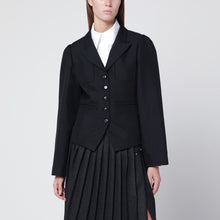  NAMACHEKO Black wool-blend jacket