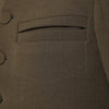 NAMACHEKO Moss green wool-blend jacket
